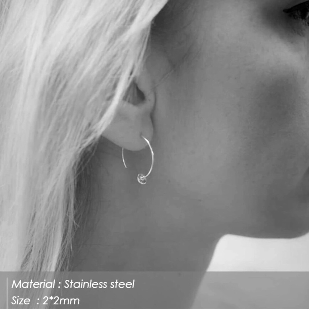 5 for $25 Super Cute Stainless Steel Earrings